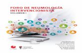 Foro de neumología intervencionista volumen I