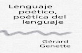 Genette, Gerard - Lenguaje poético, poética del lenguaje