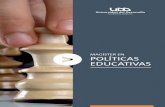 Brochure Magíster Políticas Educativas UDD