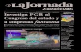 La Jornada Zacatecas, jueves 30 de julio del 2015