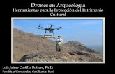Utiización de drones en arqueología