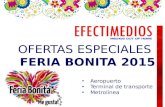 Ofertas Especiales - Feria bonita 2015