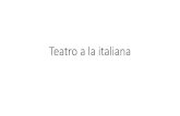 Teatro a la italiana