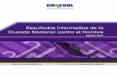 CONEVAL DA A CONOCER EL INFORME DE RESULTADOS INTERMEDIOS  DE LA CRUZADA NACIONAL CONTRA EL HAMB