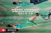 Programa Espai Dansat! (SAT!) 2015-2016