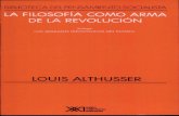 Louis Althusser - LA FILOSOFÍA COMO ARMA DE LA REVOLUCIÓN / LOS APARATOS IDEOLÓGICOS DEL ESTADO