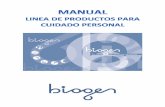 Manual l productos cuidado personal biogen