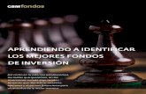 APRENDIENDO A IDENTIFICAR LOS MEJORES FONDOS DE INVERSIÓN