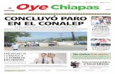 Oye Chiapas 2 de Septiembre de 2015