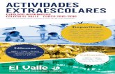 Actividades Extraescolares Colegio El Valle Alicante 15/16