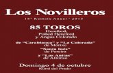 Catálogo Los Novilleros 2015