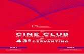 Programa de mano, FIC, Cine Club, 2015