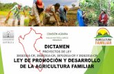 Ley de Promoción y Desarrollo de la Agricultura Familiar