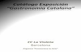 Catálogo Exposición Gastronomía Catalana