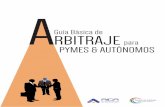 Guía básica de arbitraje para pymes y autónomos - AICA y Central de Arbitraje