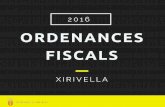 Ordenances Fiscals 2016