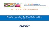 Reglamento Feriadex 2015-II
