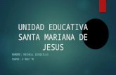 Presentacion colegio Santa Mariana de Jesus