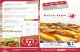 Carta Pizza León - Villamediana de Iregua