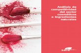 Análisis de competitividad del sector cosméticos e Ingredientes naturales