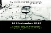 Programa 15 noviembre, 2013