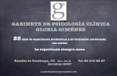 Una mirada al Gabinete de Psicología Clínica Gloria Giménez