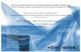 Encuentro de saberes:Universidad-Empresa para la innovación Vol2-Oficinas de Transferencia Tecnológi