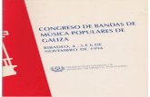 Congreso de bandas de música populares de galiza