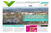 Butlletí Vilanova Informació n.266 Febrer 2016