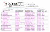 Catalogo lotes 2016 nivel lector