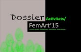 Dossier FemArt / Activitats'15