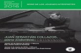JUAN SEBASTIÁN COLLAZOS, piano (Colombia)