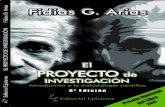 Fidias g arias el proyecto de investigación 6ta edición