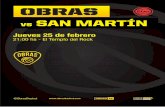 Guía de prensa Obras Basket vs. San Martín (25-2-2016)