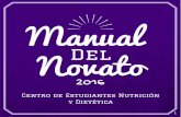 Manual del Novato 2016 Nutrición y Dietetica