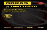 Guía de prensa Obras Basket vs. Instituto (3-3-2016)