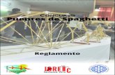 Reglamento Concurso de Puentes de Spaghetti, 7ma Edición