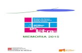Memoria 2015 Área Salud Mental FSMP - Equipo de Apoyo Social Comunitario [EASC]