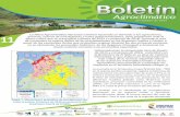 Boletin Agroclimático Nacional #11 - Nov. 2015