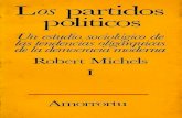 Los partidos políticos, Robert Michels