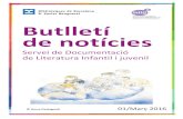 Butlletí SDLIJ - Març 2016 - 01