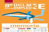 Memoria 8º foro de empleo UCLM3E / año 2013