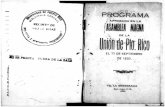 Programa aprobado en la asamblea magna de la Unión de Puerto Rico el 11 de septiembre de 1920