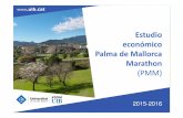 Estudio económico de la edición 2015 del Palma de Mallorca Marathon