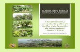 Clasificación y caracterización de la flora del Centro Poblado de Huarangal, Lima - Perú