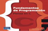 Fundamentos de programacion - piensa en C