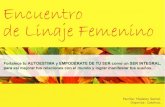Encuentro de Linaje Femenino - Julio 2016
