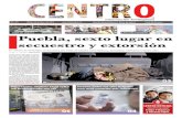 Puebla, sexto lugar en secuestro y extorsión