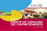Memoria Comité de Creación de Capacidades (CCC) de la OLACEFS 2008 - 2015