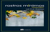 Rostros Mínimos. Fotopoesía (2016). Luis Cruz-Villalobos